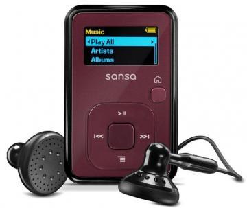 MP3 Player SanDisk Sansa Clip+ 4GB, rosu, radio, reportofon, USB, SDMX18-004G-E46R - Pret | Preturi MP3 Player SanDisk Sansa Clip+ 4GB, rosu, radio, reportofon, USB, SDMX18-004G-E46R