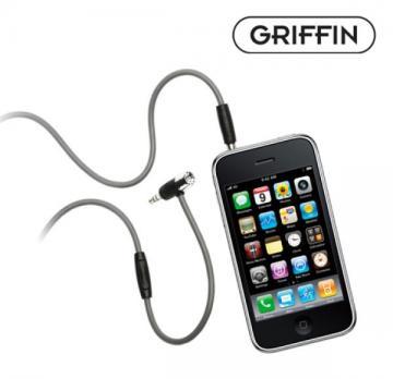 GRIFFIN Auxiliary Audio Cable Handsfree w/Mic - Pret | Preturi GRIFFIN Auxiliary Audio Cable Handsfree w/Mic