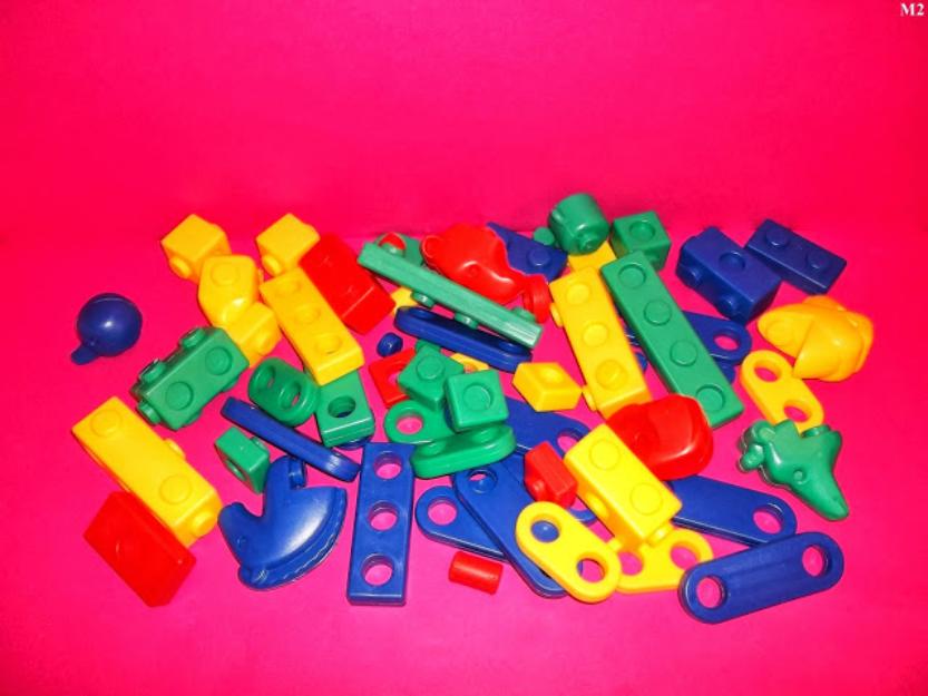 jucarii cuburi de construit din plastic cu 62 de piese - Pret | Preturi jucarii cuburi de construit din plastic cu 62 de piese