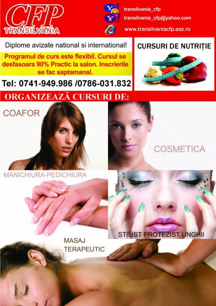 cursuri satu mare , cursuri de coafor satu mare , cursuri de cosmetica satu mare - Pret | Preturi cursuri satu mare , cursuri de coafor satu mare , cursuri de cosmetica satu mare