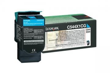 Toner Cartridge Lexmark C544, X544 Cyan Extra High Yield Return Programme (4K), C544X1CG - Pret | Preturi Toner Cartridge Lexmark C544, X544 Cyan Extra High Yield Return Programme (4K), C544X1CG