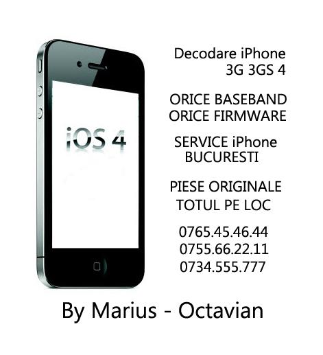 Decodez iPhone 4 3G 3GS 2G 4.3 Resoftare iPhone 3GS 3G 4 2G - 0765.45.46.44 - Pret | Preturi Decodez iPhone 4 3G 3GS 2G 4.3 Resoftare iPhone 3GS 3G 4 2G - 0765.45.46.44