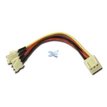 Sharkoon 3-pin Y cable splitter - Pret | Preturi Sharkoon 3-pin Y cable splitter