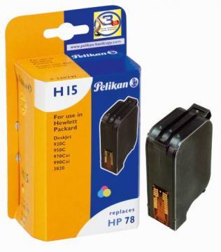 Cartus PELIKAN 348791 color compatibil cu HP78 - Pret | Preturi Cartus PELIKAN 348791 color compatibil cu HP78