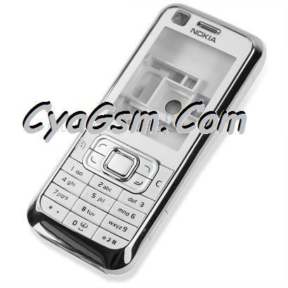 Carcasa Telefon Nokia 6120 Classic White + Mijloc + BONUS Tastatura - Pret | Preturi Carcasa Telefon Nokia 6120 Classic White + Mijloc + BONUS Tastatura