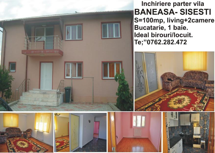 Inchiriere apartament 3 camere in vila Baneasa, Biotera - Pret | Preturi Inchiriere apartament 3 camere in vila Baneasa, Biotera