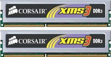 Memorie Corsair DDR3 2GB 1333 MHz Kit Dual XMS3 - Pret | Preturi Memorie Corsair DDR3 2GB 1333 MHz Kit Dual XMS3