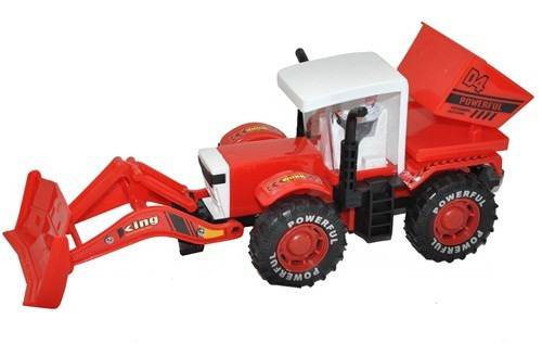 Tractor jucarie cu frictiune, culoare rosie ZAN24/1 - Pret | Preturi Tractor jucarie cu frictiune, culoare rosie ZAN24/1