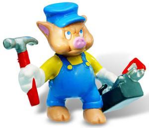 Bullyland - Little Pigs Mechanic - Pret | Preturi Bullyland - Little Pigs Mechanic