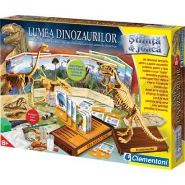 Set stiintific Clementoni - Lumea Dinozaurilor - Pret | Preturi Set stiintific Clementoni - Lumea Dinozaurilor