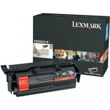 Toner Lexmark T650H21E Negru - Pret | Preturi Toner Lexmark T650H21E Negru