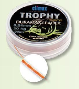 Fir textil Climax TROPHY DURAMAX LEADER 25m 0,18mm - Pret | Preturi Fir textil Climax TROPHY DURAMAX LEADER 25m 0,18mm