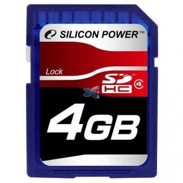 Silicon Power Secure Digital High Capacity, 4GB Class 4 - Pret | Preturi Silicon Power Secure Digital High Capacity, 4GB Class 4