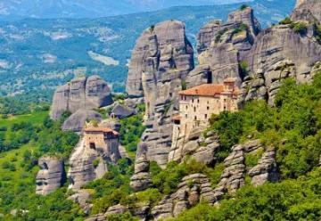 Puzzle Castorland 2000 Meteora Monasteries, Greece - Pret | Preturi Puzzle Castorland 2000 Meteora Monasteries, Greece