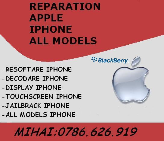 SERVICE AUTORIZAR IPHONE mihai 0756319596 DECODARE IPHONE 3G 3GS RESOFTEZ V ACTIVEZ - Pret | Preturi SERVICE AUTORIZAR IPHONE mihai 0756319596 DECODARE IPHONE 3G 3GS RESOFTEZ V ACTIVEZ