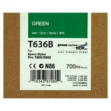 Cartus pentru Stylus Pro 7900/9900, verde, 700ml, C13T636B00 Epson - Pret | Preturi Cartus pentru Stylus Pro 7900/9900, verde, 700ml, C13T636B00 Epson
