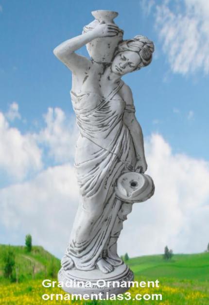 Statueta Fata cu doua Ulcioare - Pret | Preturi Statueta Fata cu doua Ulcioare