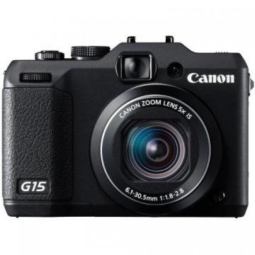 PowerShot G15, 12 MP, CMOS, 5x zoom optic, 3&amp;quot; TFT PureColor II G LCD, stabilizator optic de imagine IS, DIGIC 5, ISO 12800, FHD movies 24fps, compatibil SD/SDHC/SDXC, Wireless EyeFi, HDMI mini, acumulator Li-ion NB-10L - Pret | Preturi PowerShot G15, 12 MP, CMOS, 5x zoom optic, 3&amp;quot; TFT PureColor II G LCD, stabilizator optic de imagine IS, DIGIC 5, ISO 12800, FHD movies 24fps, compatibil SD/SDHC/SDXC, Wireless EyeFi, HDMI mini, acumulator Li-ion NB-10L