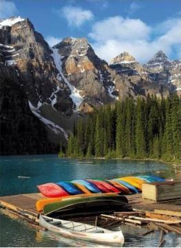 Puzzle Clementoni 1500 Moraine Lake - Pret | Preturi Puzzle Clementoni 1500 Moraine Lake