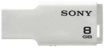 USB 2.0 Stick MicroVault 8GB Sony USM8GM, mini, alb - Pret | Preturi USB 2.0 Stick MicroVault 8GB Sony USM8GM, mini, alb