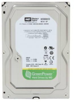 HDD 500GB WD AV GreenPower WD5000AVCS, Serial ATA2, Intellipower, 3.5", 16MB - Pret | Preturi HDD 500GB WD AV GreenPower WD5000AVCS, Serial ATA2, Intellipower, 3.5", 16MB