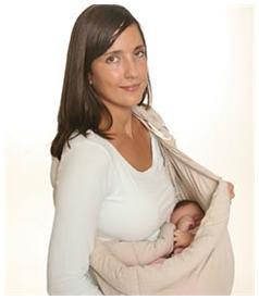 Marsupiu Baby Sling - Gingham Stone - Pret | Preturi Marsupiu Baby Sling - Gingham Stone