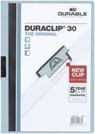 Dosar Durable Duraclip Original, 30 coli, albastru - Pret | Preturi Dosar Durable Duraclip Original, 30 coli, albastru