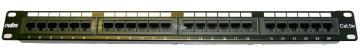 Qubs Patch panel 24 porturi UTP, Cat.5e, T568A/B, black - Pret | Preturi Qubs Patch panel 24 porturi UTP, Cat.5e, T568A/B, black