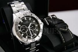Ceas GUESS SILVER AND BLK LEATHER BOX SET U10514G1 - Pret | Preturi Ceas GUESS SILVER AND BLK LEATHER BOX SET U10514G1
