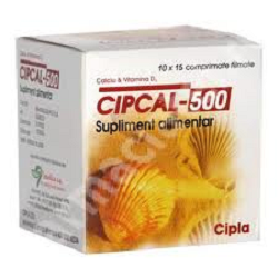 Cipcal 500mg *150 comprimate filmate - Pret | Preturi Cipcal 500mg *150 comprimate filmate