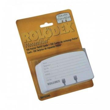 Rezerve albe pentru modele cu carduri 45 x 83mm, 100buc./blister, ROLODEX - Pret | Preturi Rezerve albe pentru modele cu carduri 45 x 83mm, 100buc./blister, ROLODEX