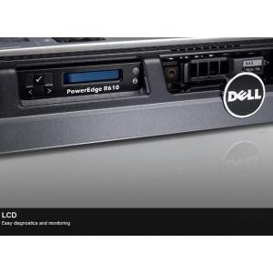 PowerEdge R610, Rack 1U(Up to 6x2.5" HDD), Intel Xeon E5620 4C 2.40GHz, 4GB (1x4GB DR LV RDIMMs) 1333MHz, 2x146GB SAS15k 2.5",16X DVD+/-RW, PERC H700 Controller512MB, Redundant PS(2 PSU) 717W, 3Yr NBD - Pret | Preturi PowerEdge R610, Rack 1U(Up to 6x2.5" HDD), Intel Xeon E5620 4C 2.40GHz, 4GB (1x4GB DR LV RDIMMs) 1333MHz, 2x146GB SAS15k 2.5",16X DVD+/-RW, PERC H700 Controller512MB, Redundant PS(2 PSU) 717W, 3Yr NBD