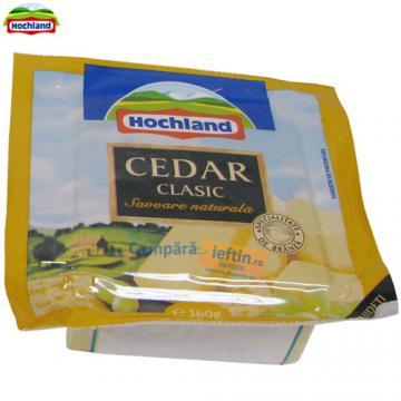 Cascaval Cedar Hochland 360 gr - Pret | Preturi Cascaval Cedar Hochland 360 gr