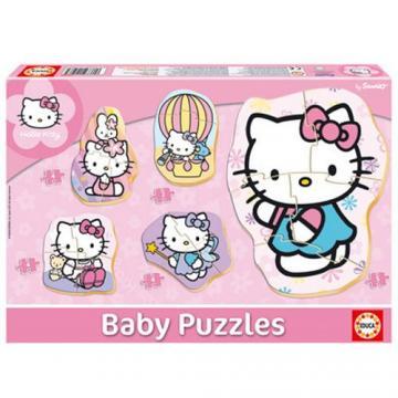 Educa - Puzzle Baby Hello Kitty - Pret | Preturi Educa - Puzzle Baby Hello Kitty