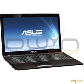 ASUS K53TK-SX012D15.6" (1366x768) LED-backlit glossy, AMD A6-3420M (1.5GHz, 1333MHz, 4MB), video in - Pret | Preturi ASUS K53TK-SX012D15.6" (1366x768) LED-backlit glossy, AMD A6-3420M (1.5GHz, 1333MHz, 4MB), video in