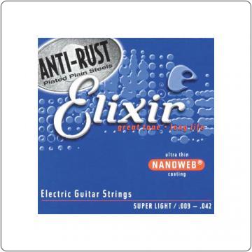 Elixir Nanoweb Super Light (.009-.042) - Set corzi chitara electrica - Pret | Preturi Elixir Nanoweb Super Light (.009-.042) - Set corzi chitara electrica