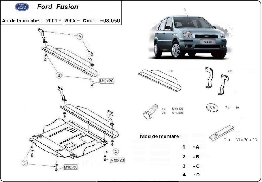 Scut motor Ford Fusion - Pret | Preturi Scut motor Ford Fusion