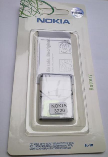 Acumulator Baterie Nokia 5500 6120 N80 N90 BL-5B Originala Sigilata - Pret | Preturi Acumulator Baterie Nokia 5500 6120 N80 N90 BL-5B Originala Sigilata