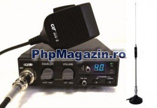 Statie Radio CRT S MINI 8Watt si cadou Antena PHP156 cu baza magnetica - Pret | Preturi Statie Radio CRT S MINI 8Watt si cadou Antena PHP156 cu baza magnetica