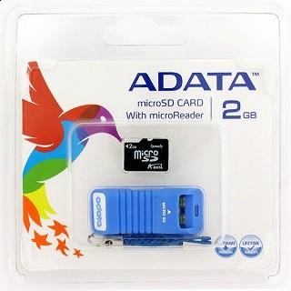 2GB MicroSD + USB Reader - Pret | Preturi 2GB MicroSD + USB Reader