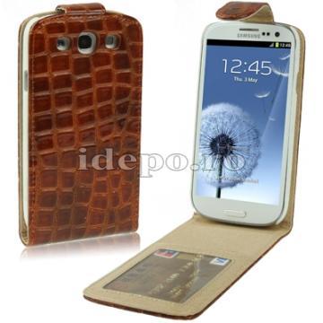 Husa Samsung Galaxy S3 I9300Sun Aligator Piele Accesorii Samsung Galaxy S3 - Pret | Preturi Husa Samsung Galaxy S3 I9300Sun Aligator Piele Accesorii Samsung Galaxy S3