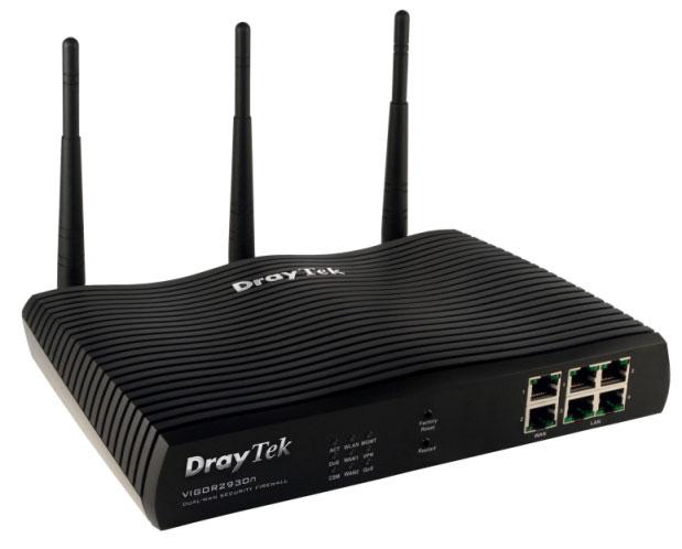 Router wireless DrayTek Vigor2930n Dual WAN Security Router - Pret | Preturi Router wireless DrayTek Vigor2930n Dual WAN Security Router