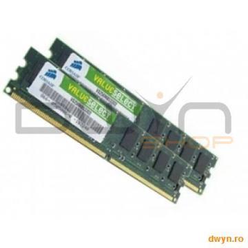 Corsair KIT 2x2 DDR2 4GB 800Mhz - Pret | Preturi Corsair KIT 2x2 DDR2 4GB 800Mhz