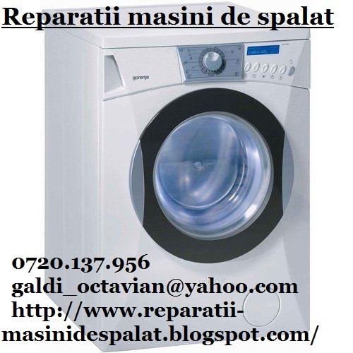 Reparatii si service masini automate de spalat 0720.137.956 - Pret | Preturi Reparatii si service masini automate de spalat 0720.137.956