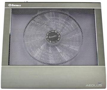 NOTEBOOK Cooling Pad ENERMAX AEOLUS PREMIUM gri, max 17", 2*USB2.0, 250x220x20mm Led fan - Pret | Preturi NOTEBOOK Cooling Pad ENERMAX AEOLUS PREMIUM gri, max 17", 2*USB2.0, 250x220x20mm Led fan