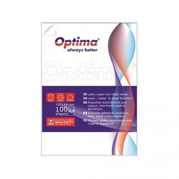 Etichete albe autoadezive, pentru CD-uri, 2/A4, D 117 x 18, 100 coli/top, Optima - Pret | Preturi Etichete albe autoadezive, pentru CD-uri, 2/A4, D 117 x 18, 100 coli/top, Optima