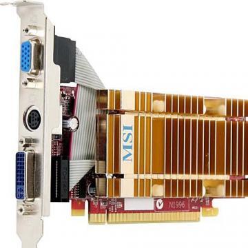 Placa video MSI Ati Radeon HD 3450 512MB DDR2 64Bit - Pret | Preturi Placa video MSI Ati Radeon HD 3450 512MB DDR2 64Bit