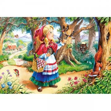 PUZZLE SCUFITA ROSIE 120 PIESE CASTORLAND - Pret | Preturi PUZZLE SCUFITA ROSIE 120 PIESE CASTORLAND