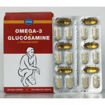 Lysi Omega 3 + Glucosamine *30dz - Pret | Preturi Lysi Omega 3 + Glucosamine *30dz