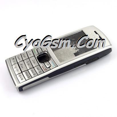Carcasa Telefon Nokia E50 Silver + Mijloc + BONUS Tastatura - Pret | Preturi Carcasa Telefon Nokia E50 Silver + Mijloc + BONUS Tastatura